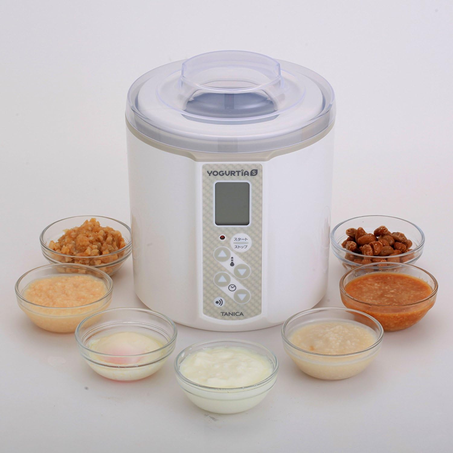 TANICA Yogurt Maker YOGURTiAS YS-01W (White): Home & Kitchen
