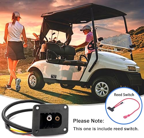 Miniatura 6 de Roykaw Receptáculo de cargador Powerwise para carrito de golf con arnés e interruptor de caña compatible con modelos EZGO TXTMedalistWorkhorse de 36