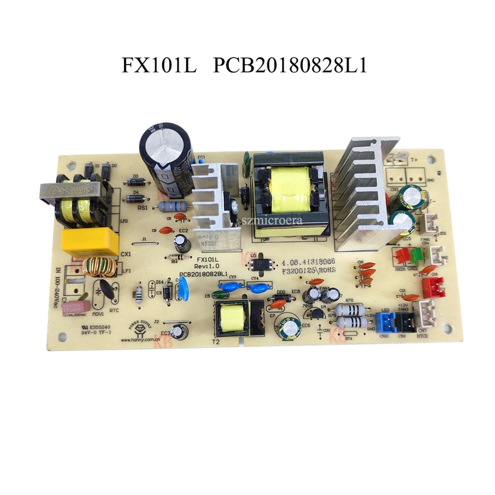 FX101L PCB20180828L1 Eingangs-Weinkühler-Steuerplatine Kühlschrankzubehör-Stromkreis