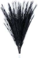 Vista 11 de UiiziC Hierba sintética de pampa seca y esponjosa, 6 piezas de 37.5 pulgadas, césped ascendente artificial para rellenos de jarrones, ramos