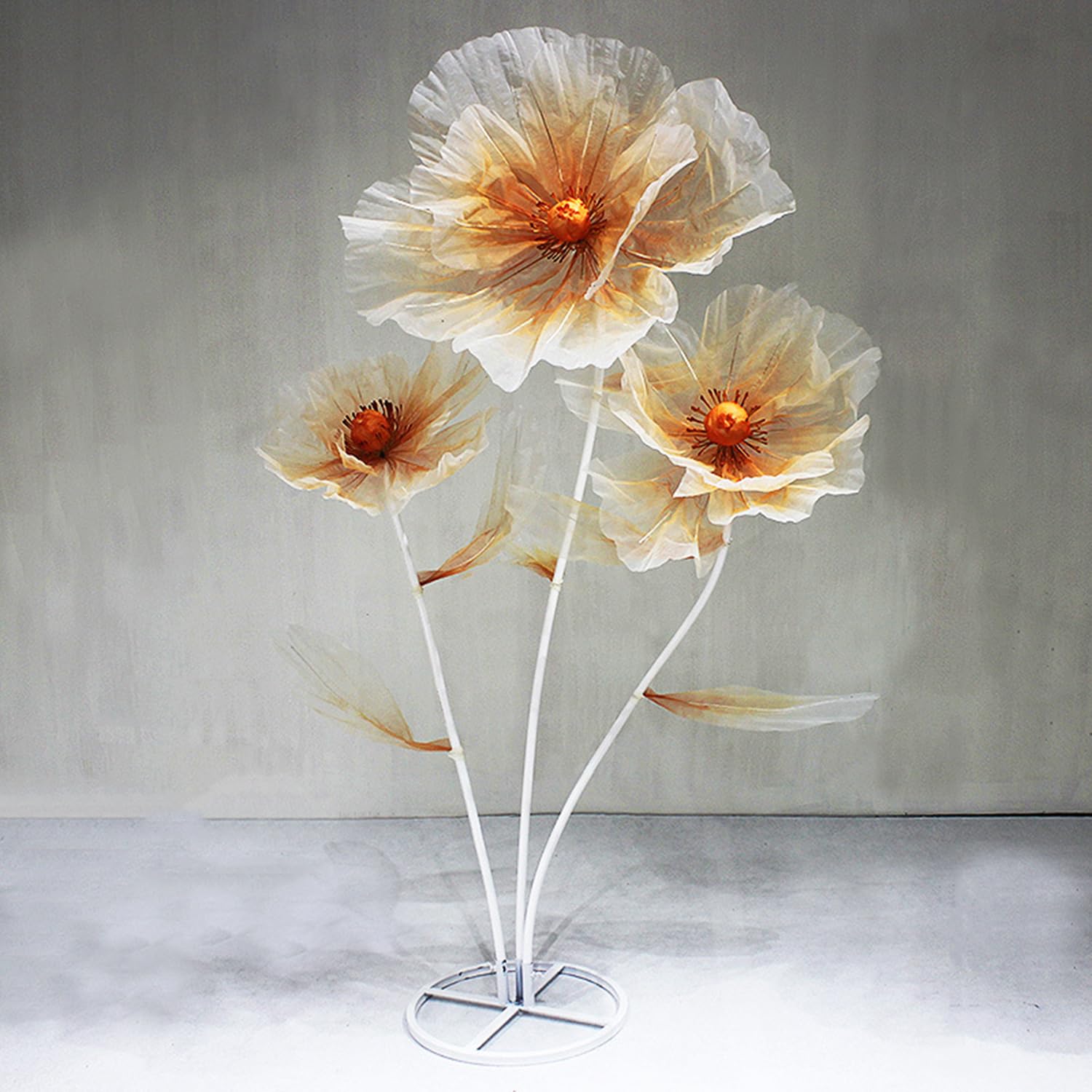 Amazon｜オレンジ色,A,Bubinblau 5.6フィートのウェディング