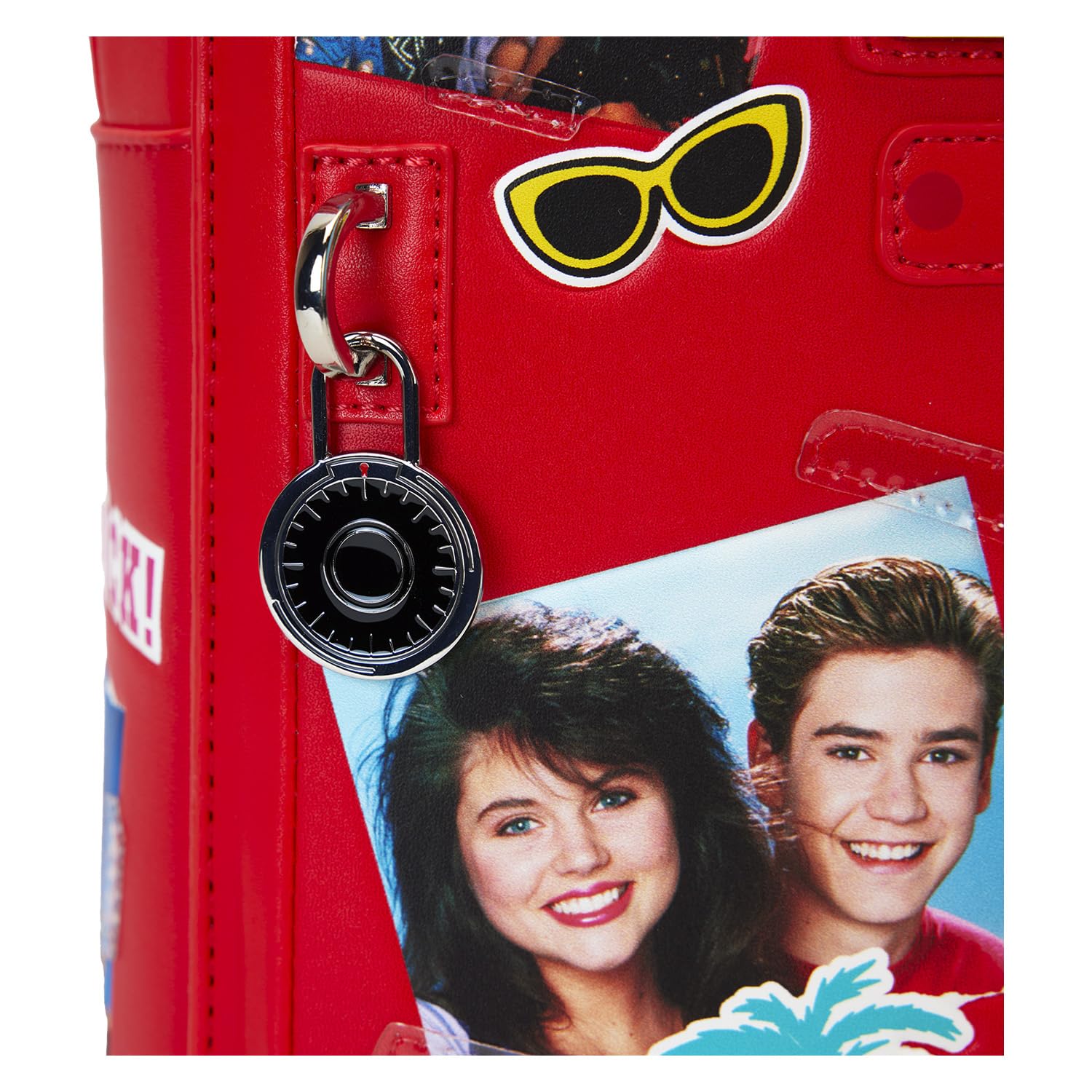 Saved by the Bell Classic Loungefly Backpack Amazon.com: Loungefly Universal Saved by The Bell Locker  main image 3