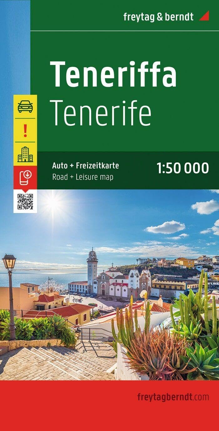 Teneriffa 1 : 50 000: Toeristische wegenkaart 1:50 000