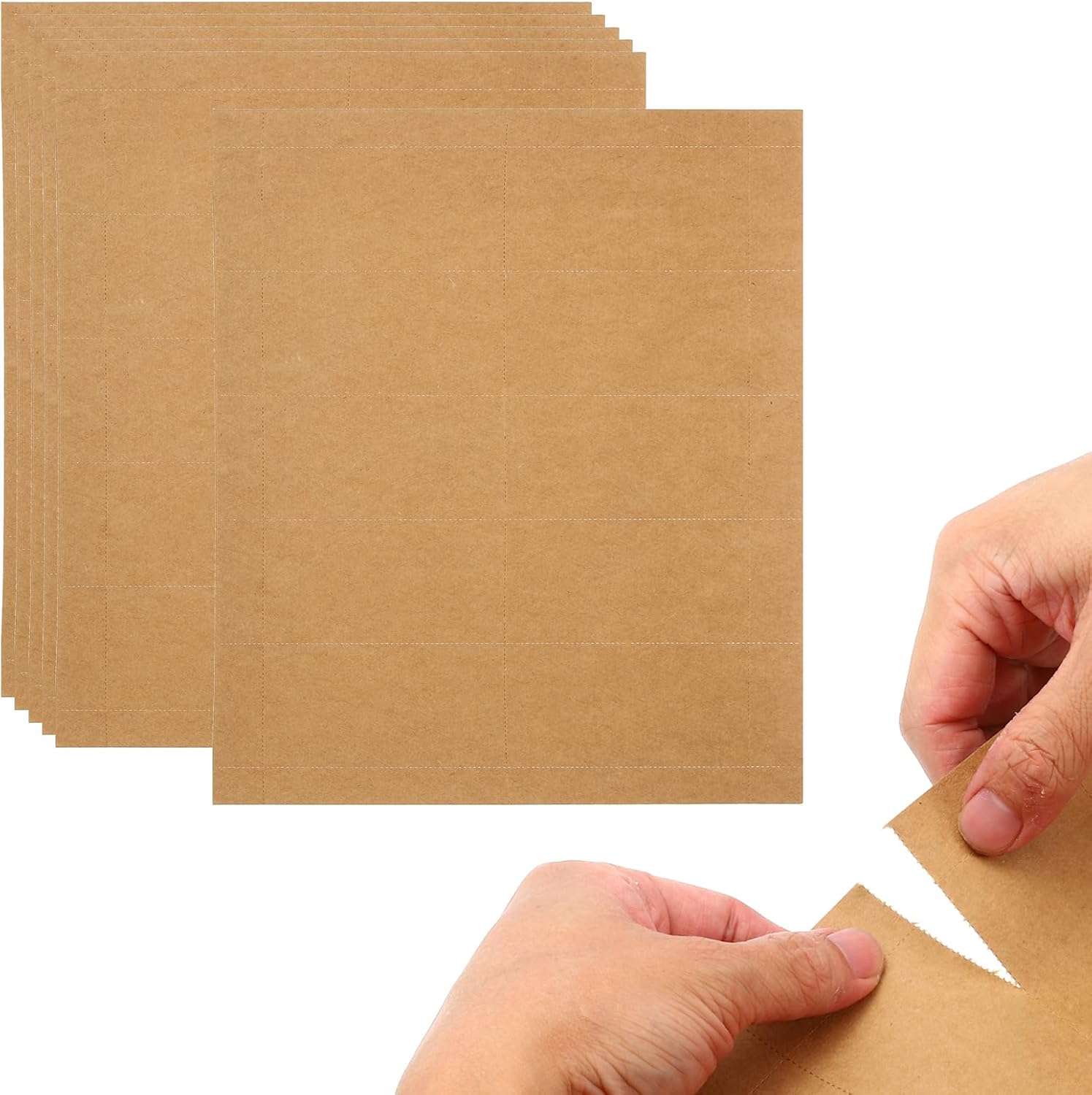 PATIKIL 3.5"x2" Printable Business Cards, 1000 Cards