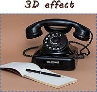 Vista 6 de Pristar Cintas de relieve de plástico 3D de 9 mm de repuesto 3/8'' x 9.8'' compatibles con Dymo Embossing Label Maker Organizer Xpress 12965, Xpress