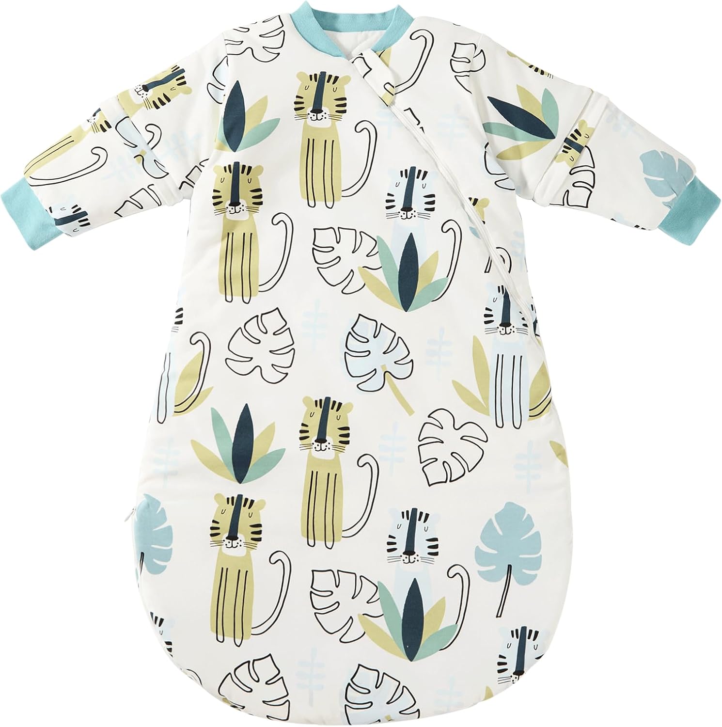 beeweed Baby Sleeping Bag, TOG 3.5 Winter Wearable Blanket, Removable