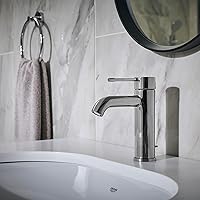Vista 4 de GROHE 2359200A Essence, Single Hole Single-Handle S-Size Bathroom Faucet 1.2 GPM, Chrome