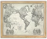 Vista 8 de Mapa del mundo de 1922 - Impresión artística sin marco de 11 x 14 - Gran decoración para el hogar por menos de $15