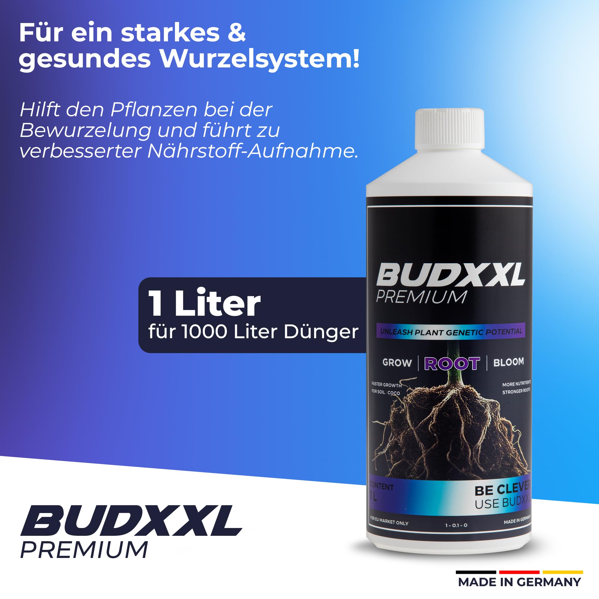 Roots Boom Wurzelstimulator – Flüssig, 250 Ml, Für Schnellere Wurzelbildung