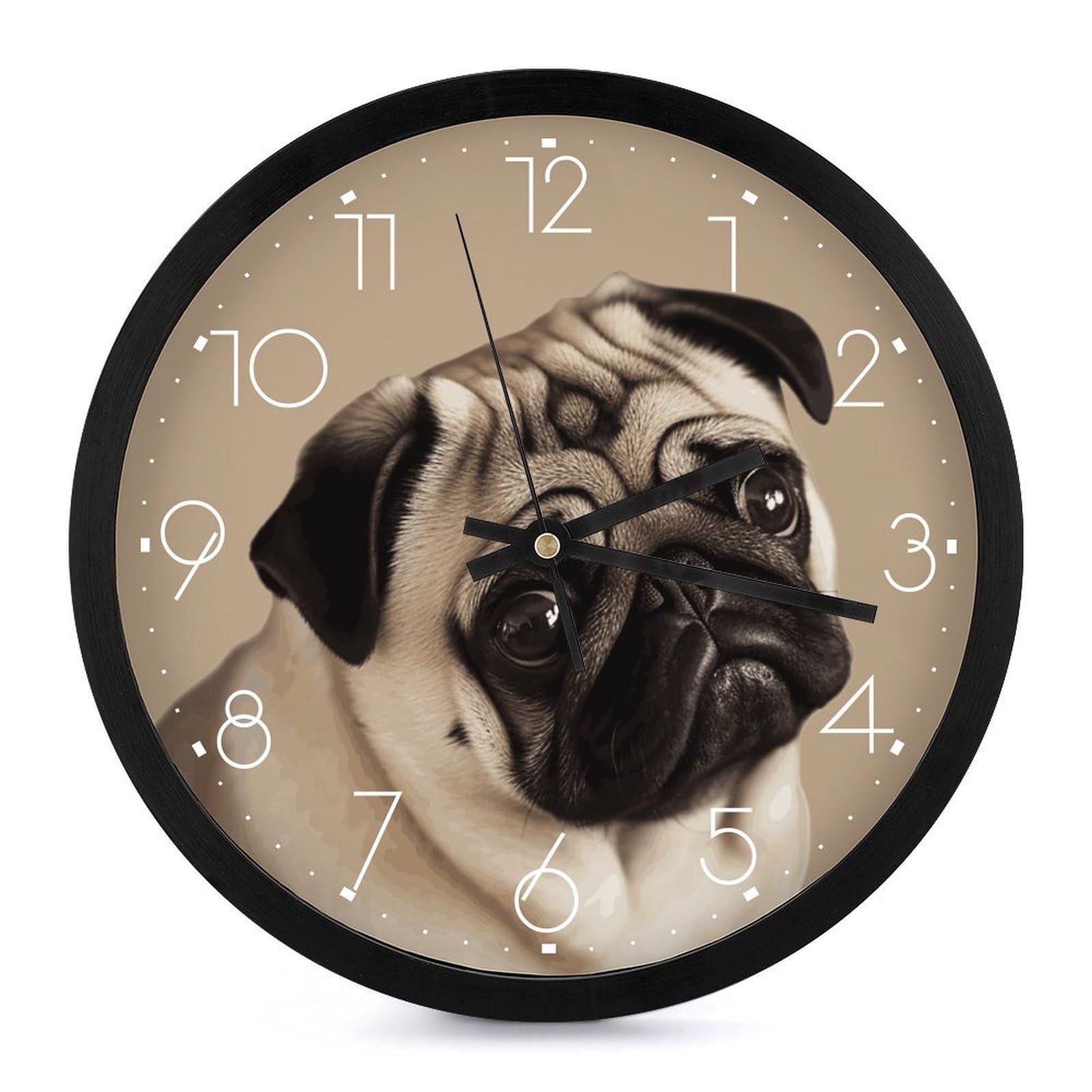 Horloge murale numérique à LED suspendue avec affichage grand format