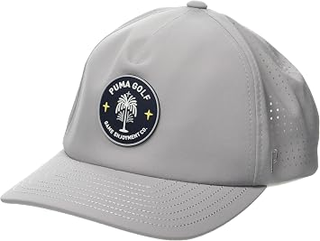 Puma Golf Mens Standard Circle Flower TECH Cap