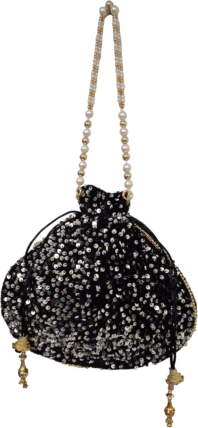 Purpledip Potli Bags Drawstring Purse (Potli02$)