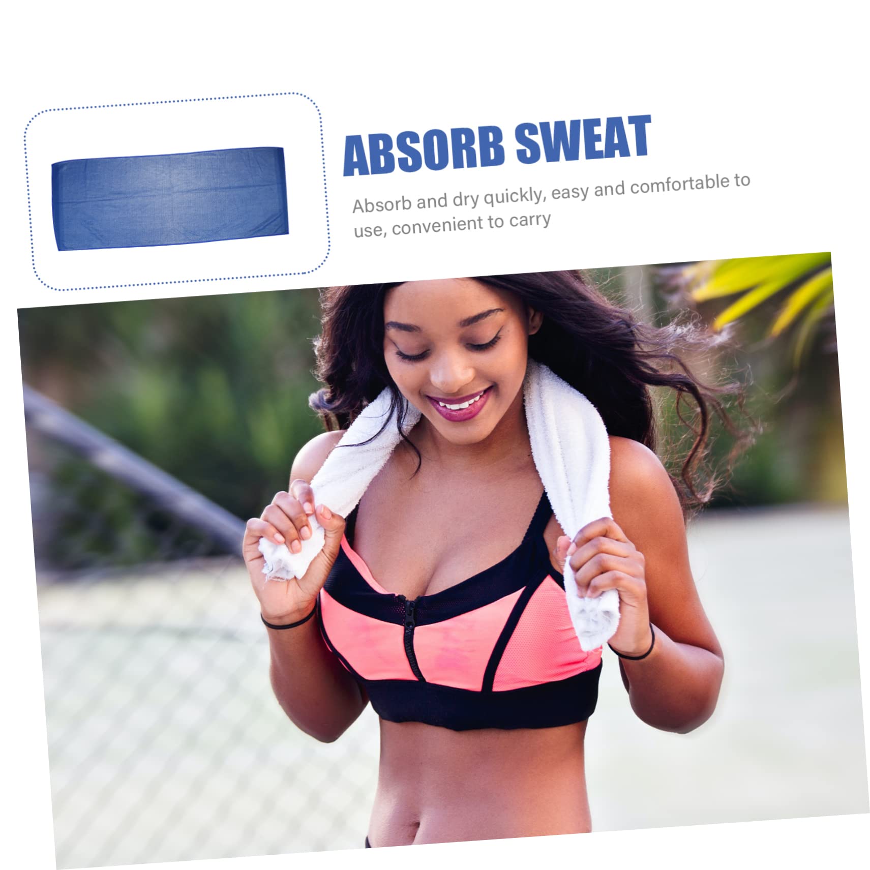 Cooling Towels for Neck 4Pcs Sports Cooling Towels for Workout Gym Yoga Running Cycling Summer Travel