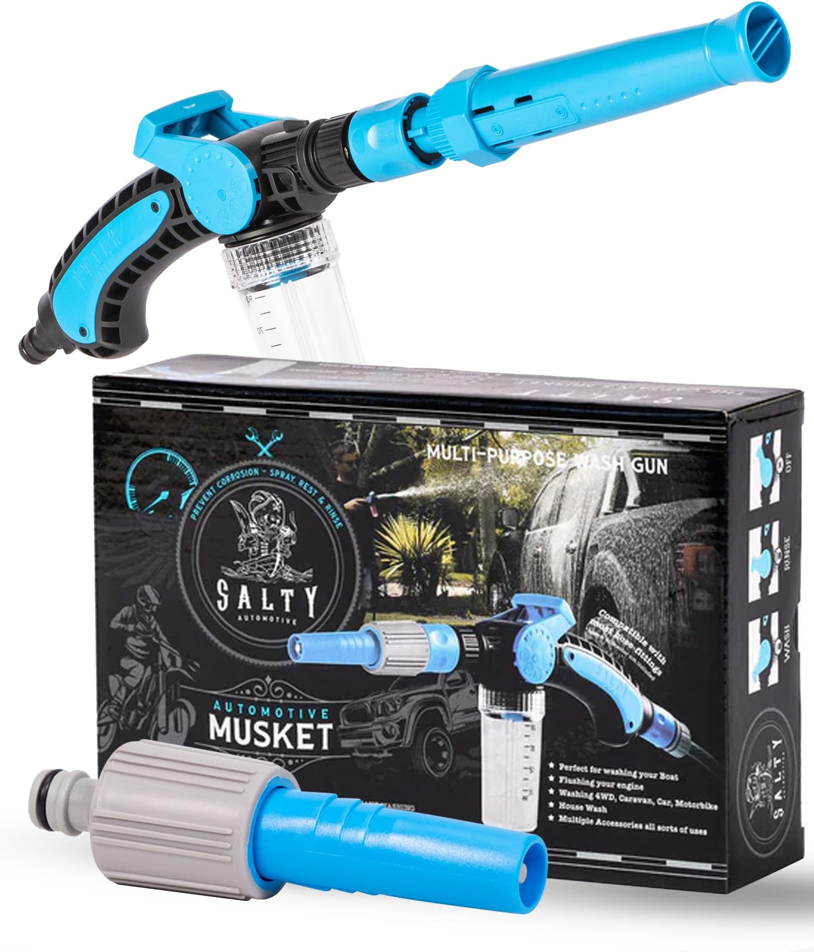 SALTY CAPTAIN EST - 2019 Spray Tool Sprayer Washer Cleaning Tool with Water Mixer System