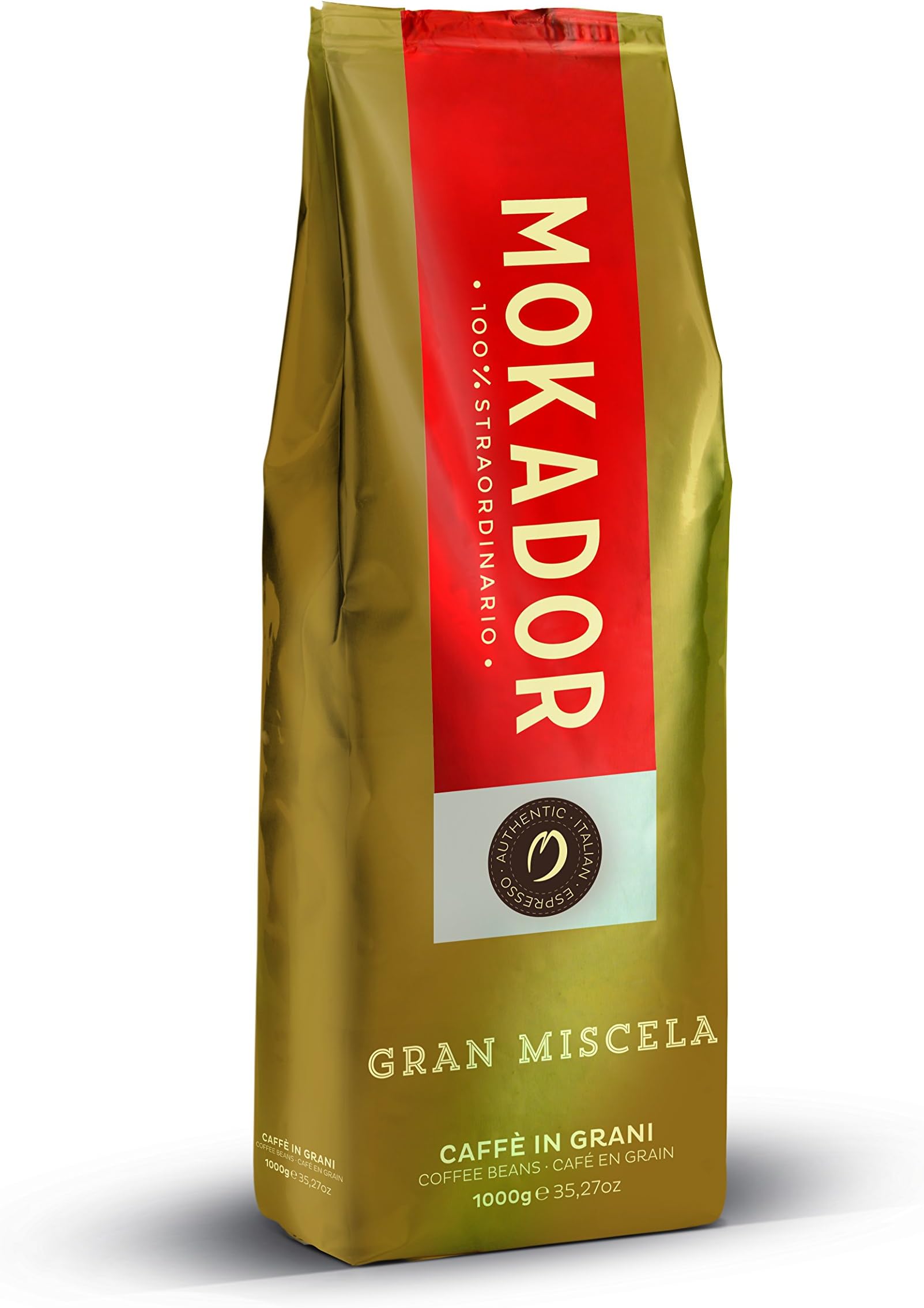 Mokador Gran Miscela GMM Coffee Espresso 1000g Beans
