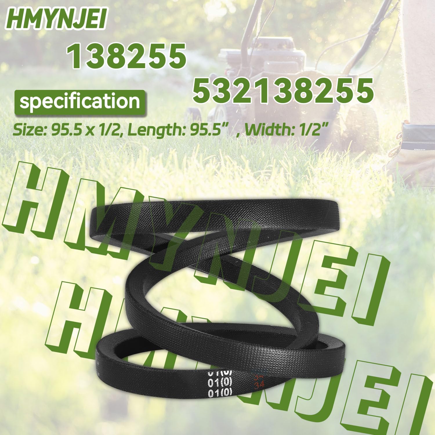 BeFas 7DAYS FASTING ×3 Amazon.com : 138255 532138255 Drive Belt for Husqvarna Craftsman