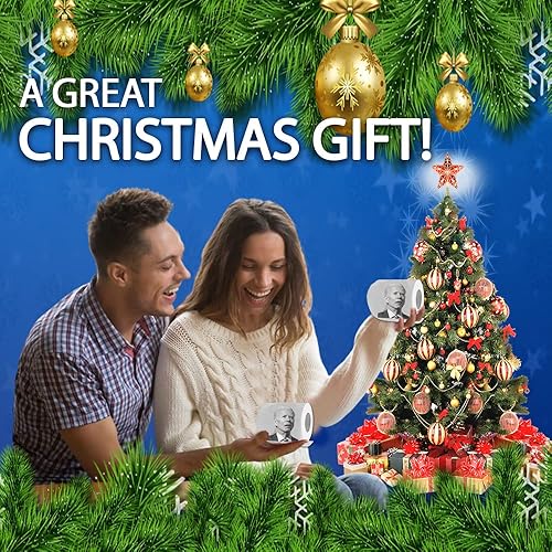 Miniatura 2 de Joe Biden - Papel higiénico, divertido y político, regalo de mordaza Biden TP, paquete de 2