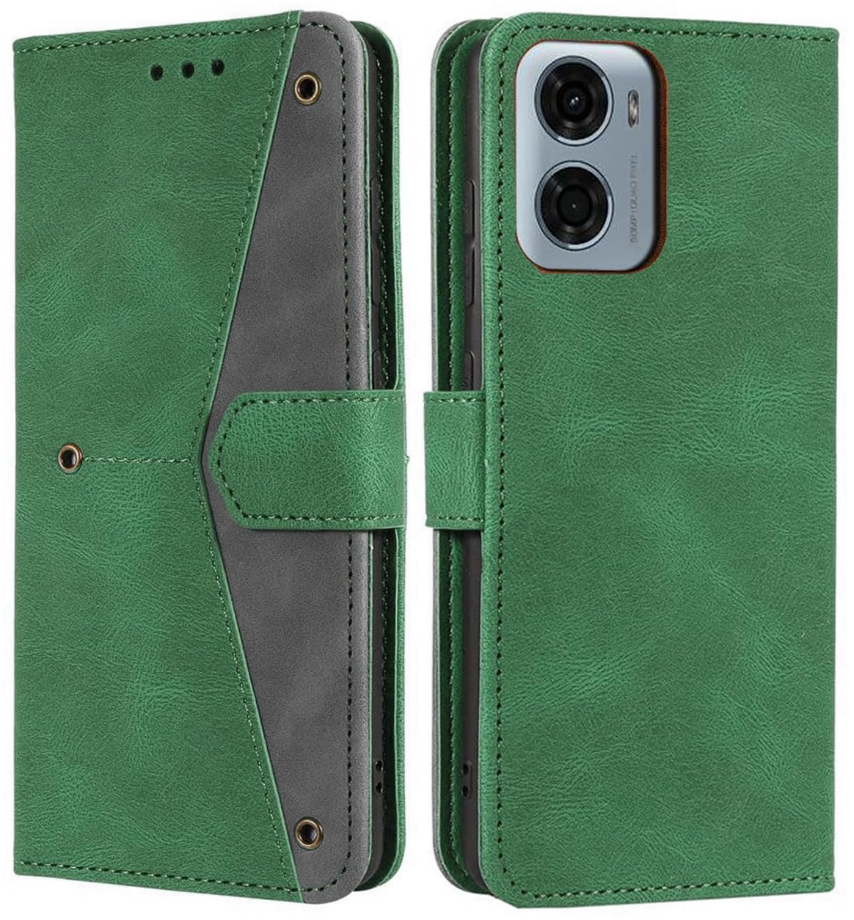 GoldKart Flip Back Cover Case for Motorola Moto G05 | Dual-Color