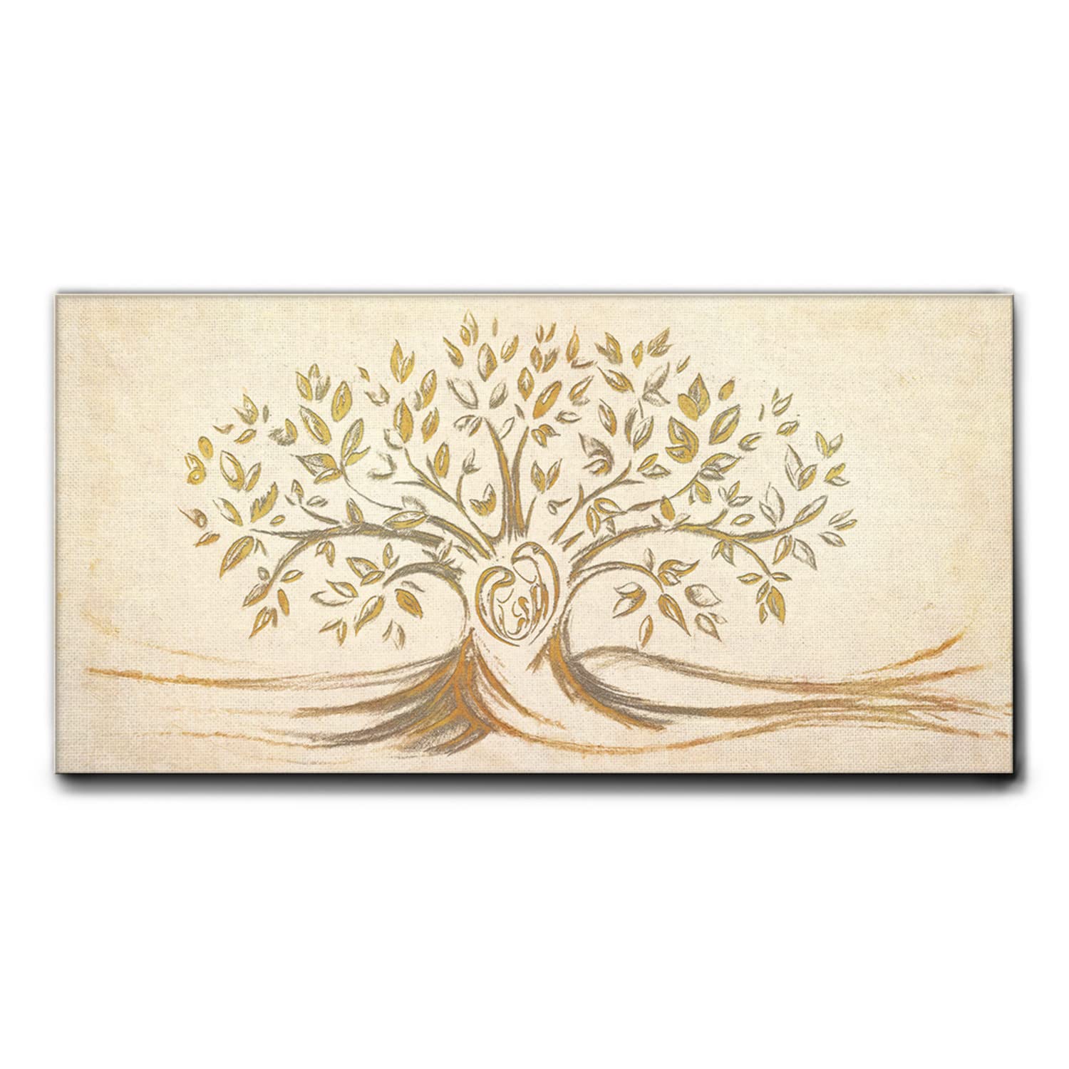 Icono Religioso Sagrada Familia Arbol De La Vida EV5010/17BO 39x39cm