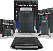 Mission Darkness Non-Window Faraday Bag Collection Includes Phone, Tablet, and Laptop Size Bags - RF Shielding, Signal Isolation, EMF Reduction, EMP Protection, Anti-Tracking Hacking Spying
