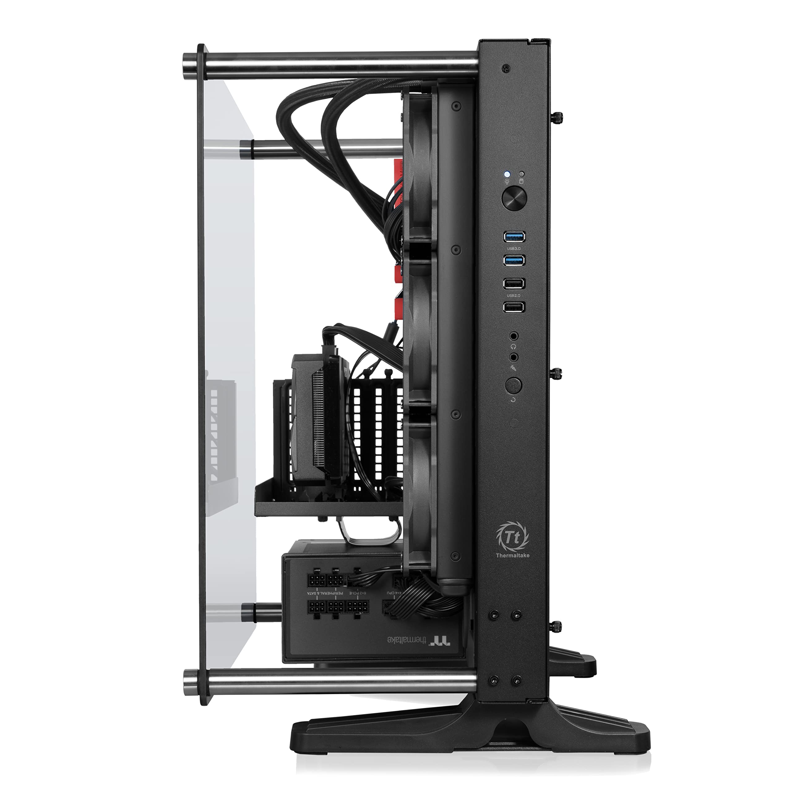 Amazon | Thermaltake Shadow i360T R4 AIO 液体冷却 CPU ゲーミングPC 