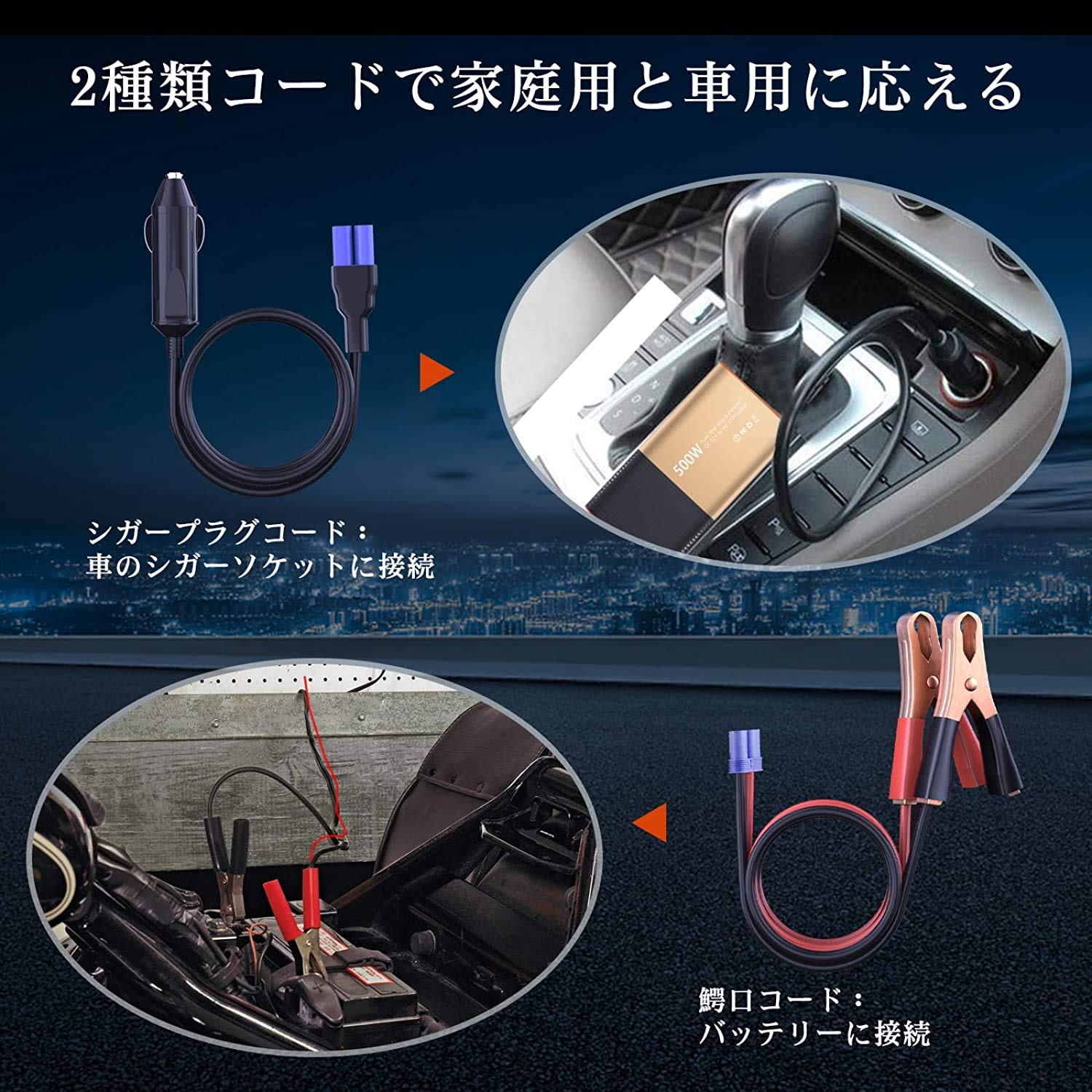 Amazon | LST 12V 500W カーインバーター コンバーター 正弦波 車載