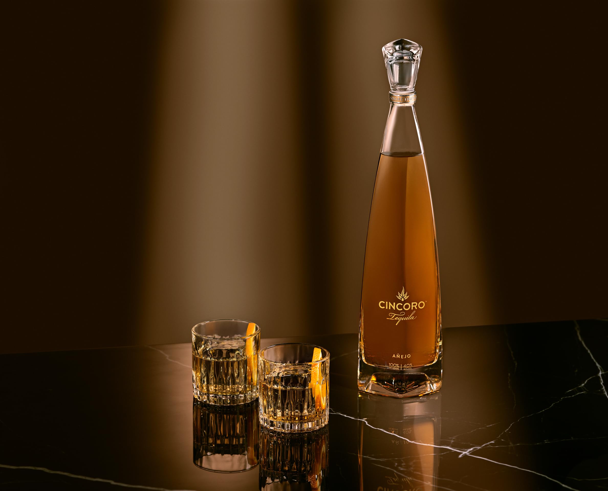 CINCORO TEQUILA AÑEJO 100% AGAVE 70CL 40%