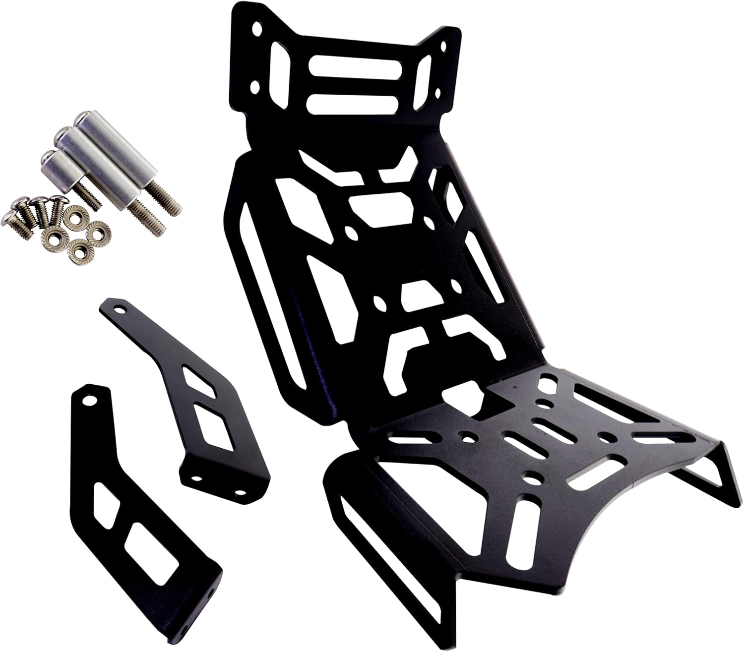 Black Motorcycle Accessories Center Rack Carrier Luggage Storage Rack for Honda CT125 2021 2022 2023 2024 2025 Honda Hunter Cub Storage Rack