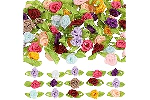 100 Pcs Mini Roses for Crafts
