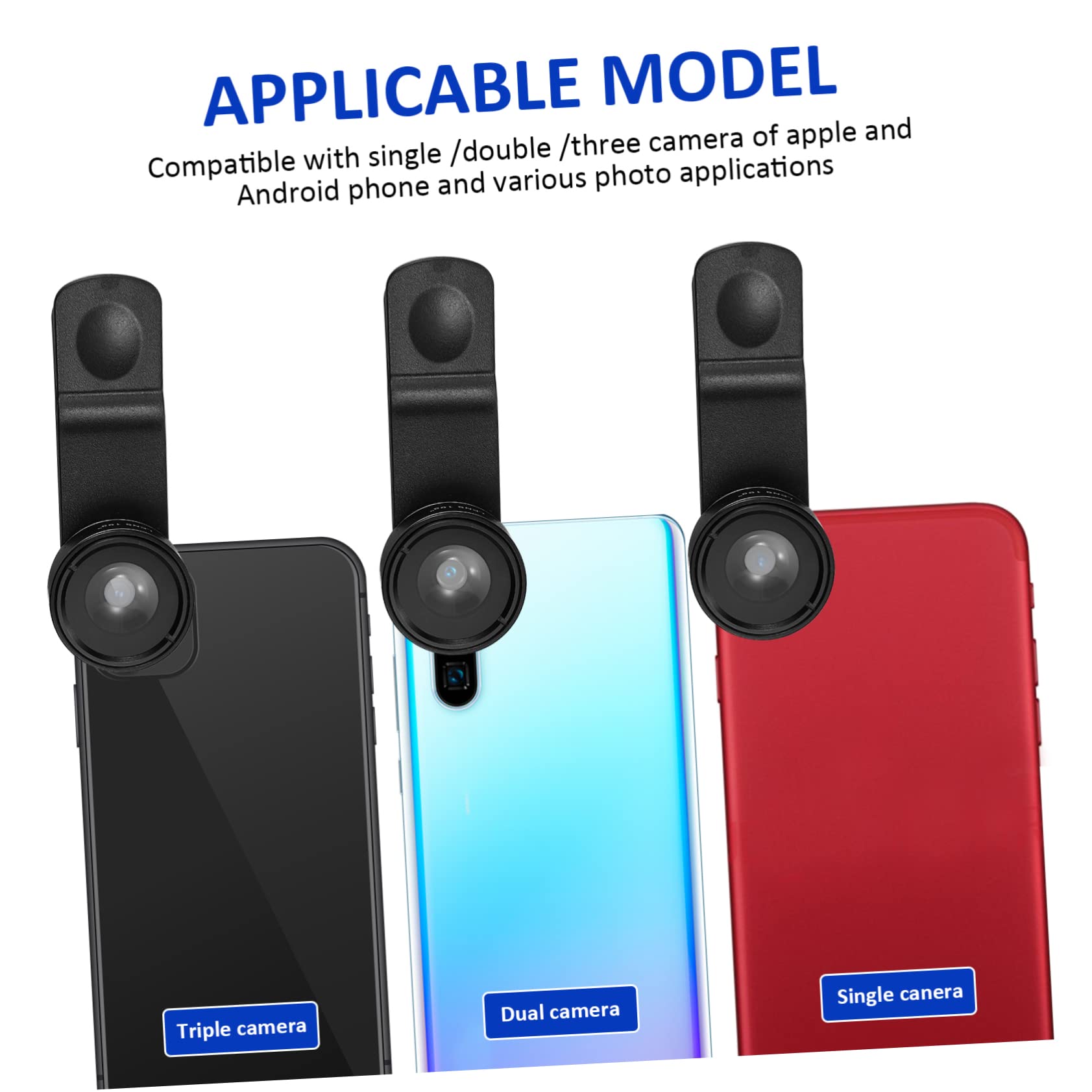 1set Lenti Per Smartphone Inclusi Fisheye Grandangolare Macro e Cpl Accessori Fotografici Portatili Per Scatti Creativi e Viaggi Facile Da Usare e Leggero