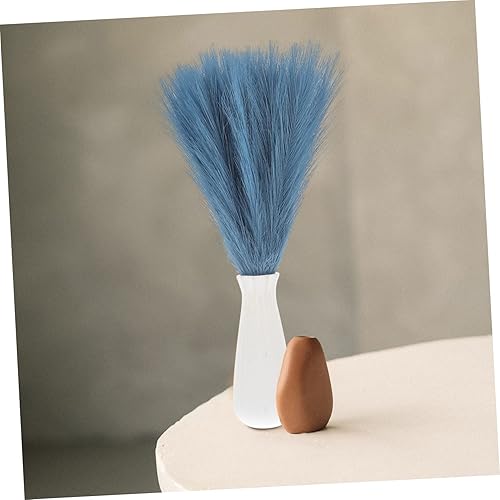 Miniatura 5 de Artibetter 20 piezas de adornos artificiales secos para el hogar, ramas de pampa, flores artificiales, arreglos florales falsos, papel para el hogar