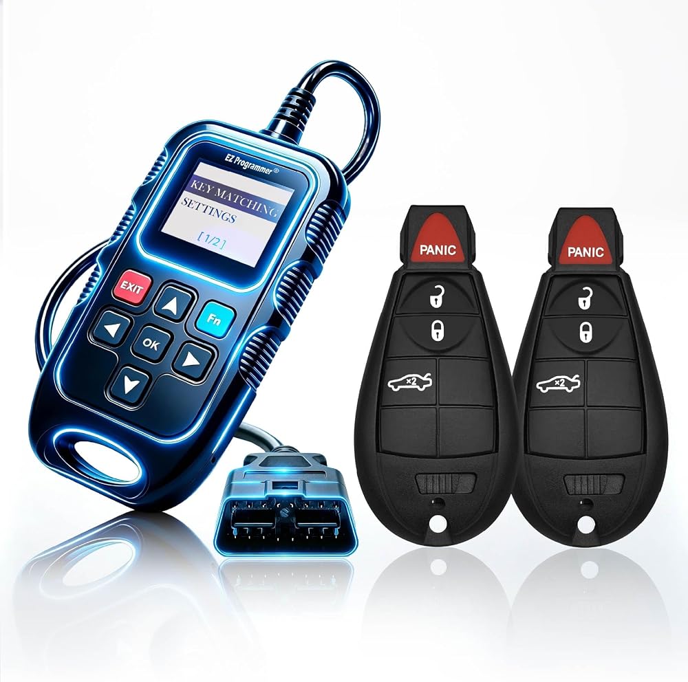 2 DIY Key Fob Kit Replacement for 2008-2014 Dodge Jeep Chrysler M3N5WY783X — 사진 1