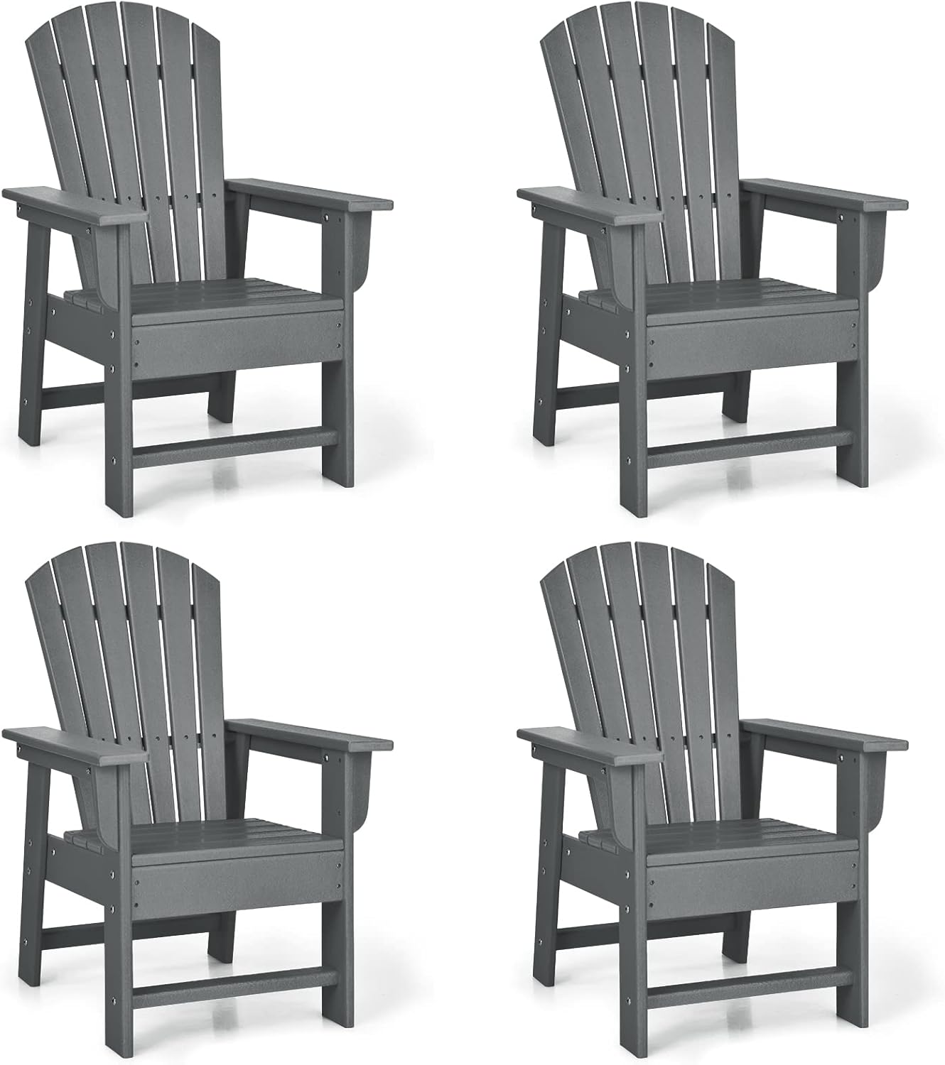 Giantex Adirondack Chair, Kids HDPE Patio Chair Lawn Chair