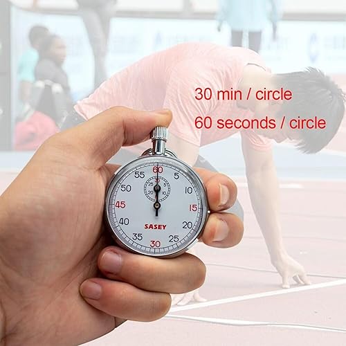 Miniatura 2 de Movimiento de alta precisión Cronómetros deportivos Cronómetros de metal a prueba de golpes Actualizaciones para árbitros y competiciones atléticas