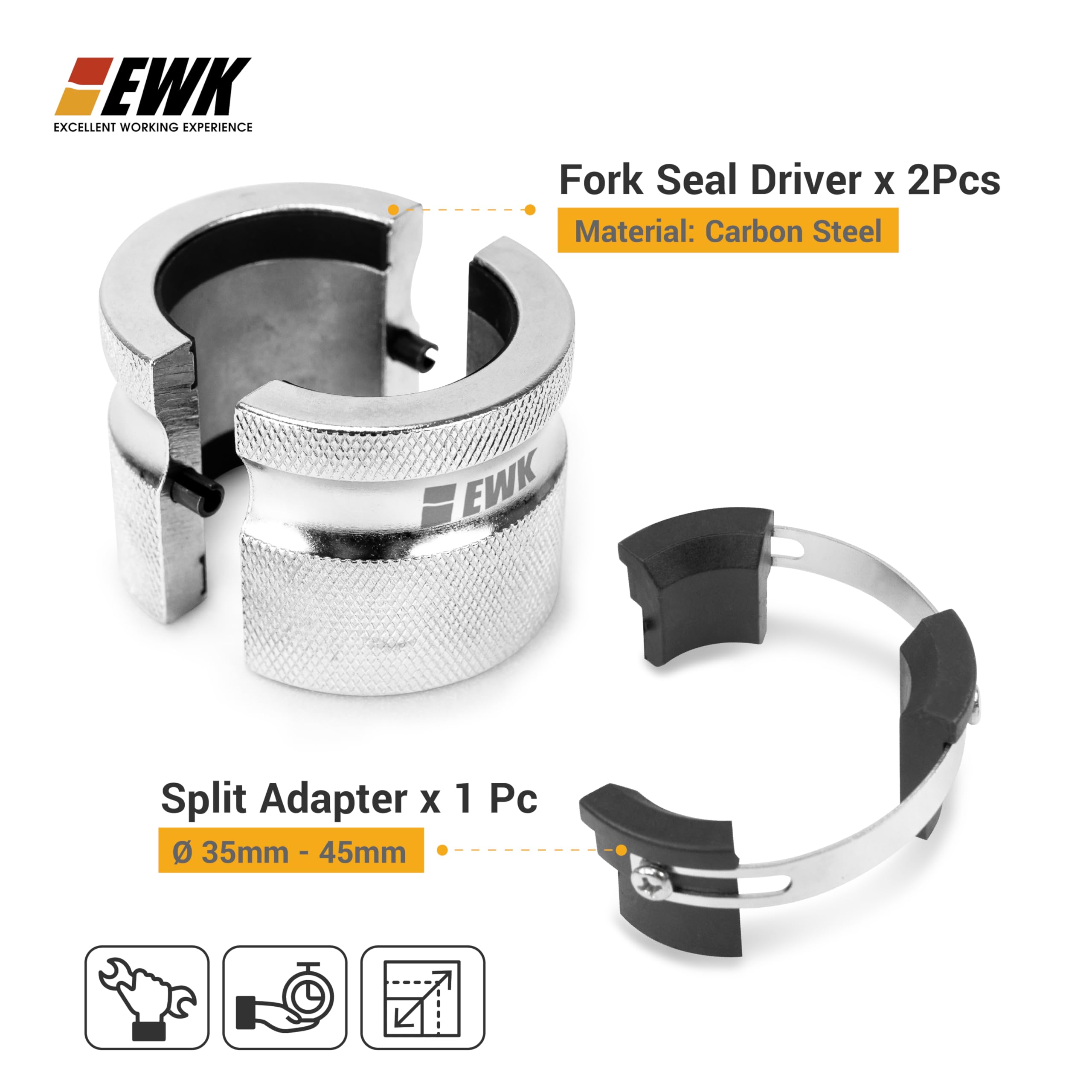 Amazon.com: EWK Motorcycle Adjustable Fork Seal Driver Tool 35