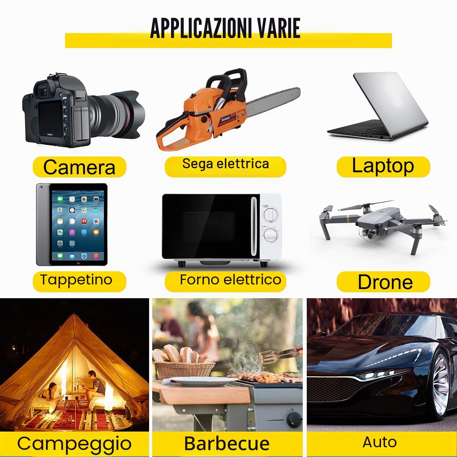 VEVOR Invertitore Onda Sinusoidale Modificata Tensione da 24V CC a 240V CA Trasformatore Modificata Potenza 2000W a 4000W, Inverter Onda Modificata con Display LCD, Telecomando LCD