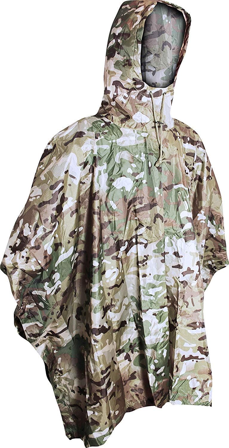 – Poncho V-Cam Camouflage