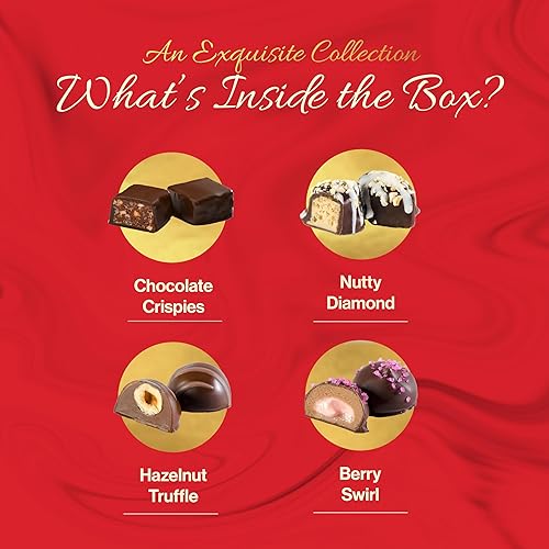 Miniatura 3 de Caja de regalo de chocolates para el día de San Valentín - 4 cajas de chocolates por artículo