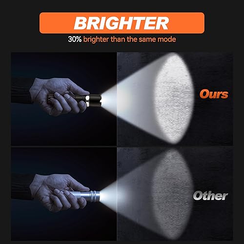 Miniatura 3 de Paquete de 4 varitas de tráfico, linterna LED de tráfico de 11 pulgadas con 5 modos intermitentes, bastón de control de seguridad de tráfico