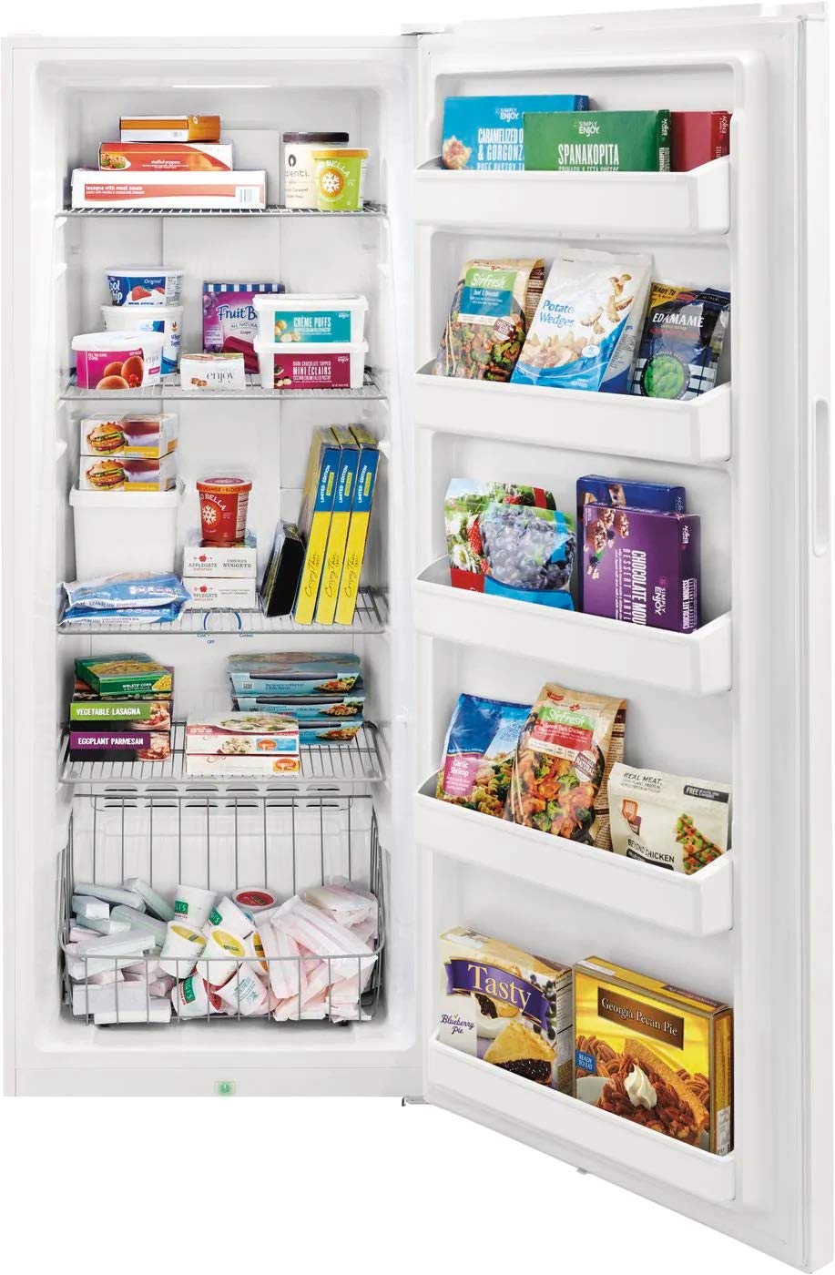 Frigidaire FFFU13F2VW 28 Inch White Freestanding Upright Counter Depth Freezer on Fridge.com