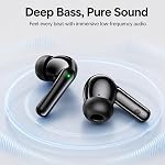 Bluetooth 5.3 Wireless Earbuds, 48H Playtime with LED Digital Display, 4 ENC Mic IP7 Waterproof HiFi Stereo Sports Earphones