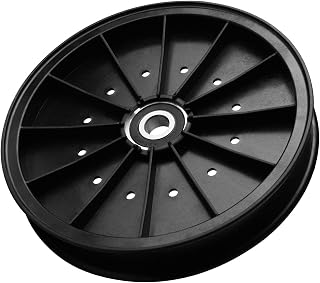Upgraded OEM 109-0996 Idler Pulley Replacement for Laser Z & Next Laser Z Flat Idler Pulley Ex Mark Lazer Z AS ASX Propane E S Series Next Advantage 48 52 60 72 Inch