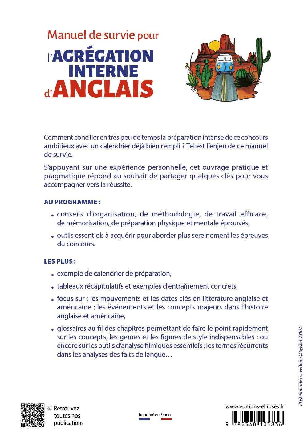 Manuel de survie pour l'agrégation interne d'anglais