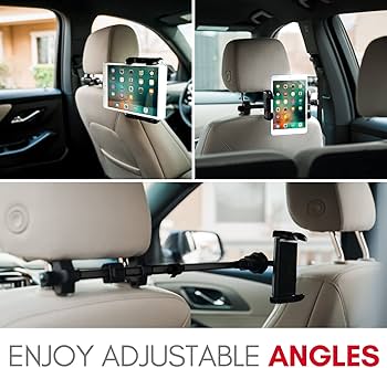 車内テレワーク タブレット スマホ ホルダー 後部座席 リアモニター車内動画鑑賞 Amazon.co.jp: 車内テレワーク タブレット ホルダー 後部座席 リア