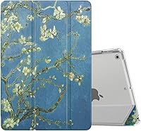 Vista 15 de MoKo Funda para iPad 10.2, iPad de 9ª generación 2021/iPad de 8ª generación 2020/iPad de 7ª generación 2019, funda delgada con carcasa trasera