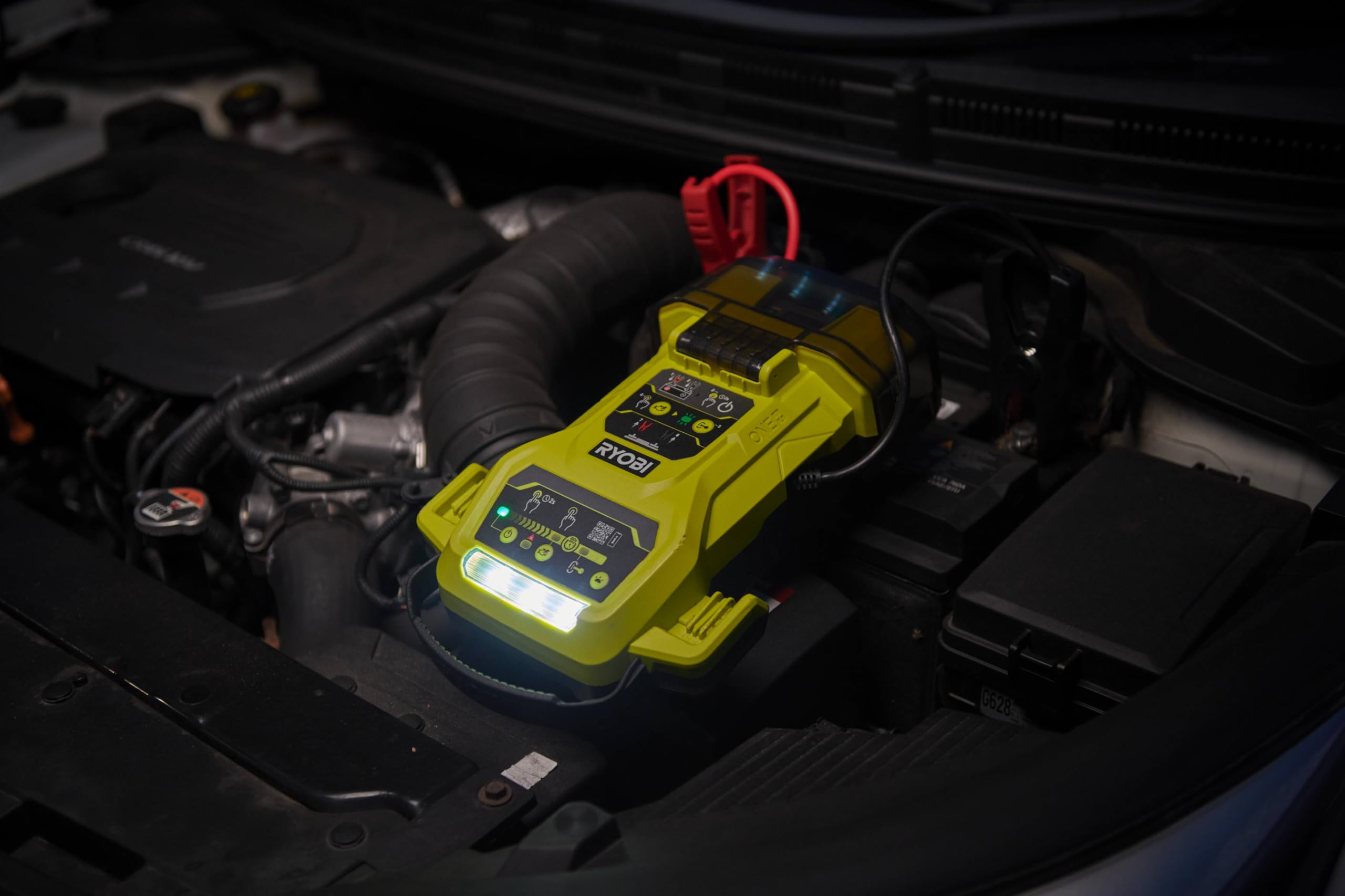 Arrancador de emergencia de batería Ryobi RJSC18-0 de 18 V (solo cuerpo)