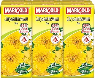Marigold Chrysanthemum Tea Less Sweet, 6 x 250ml