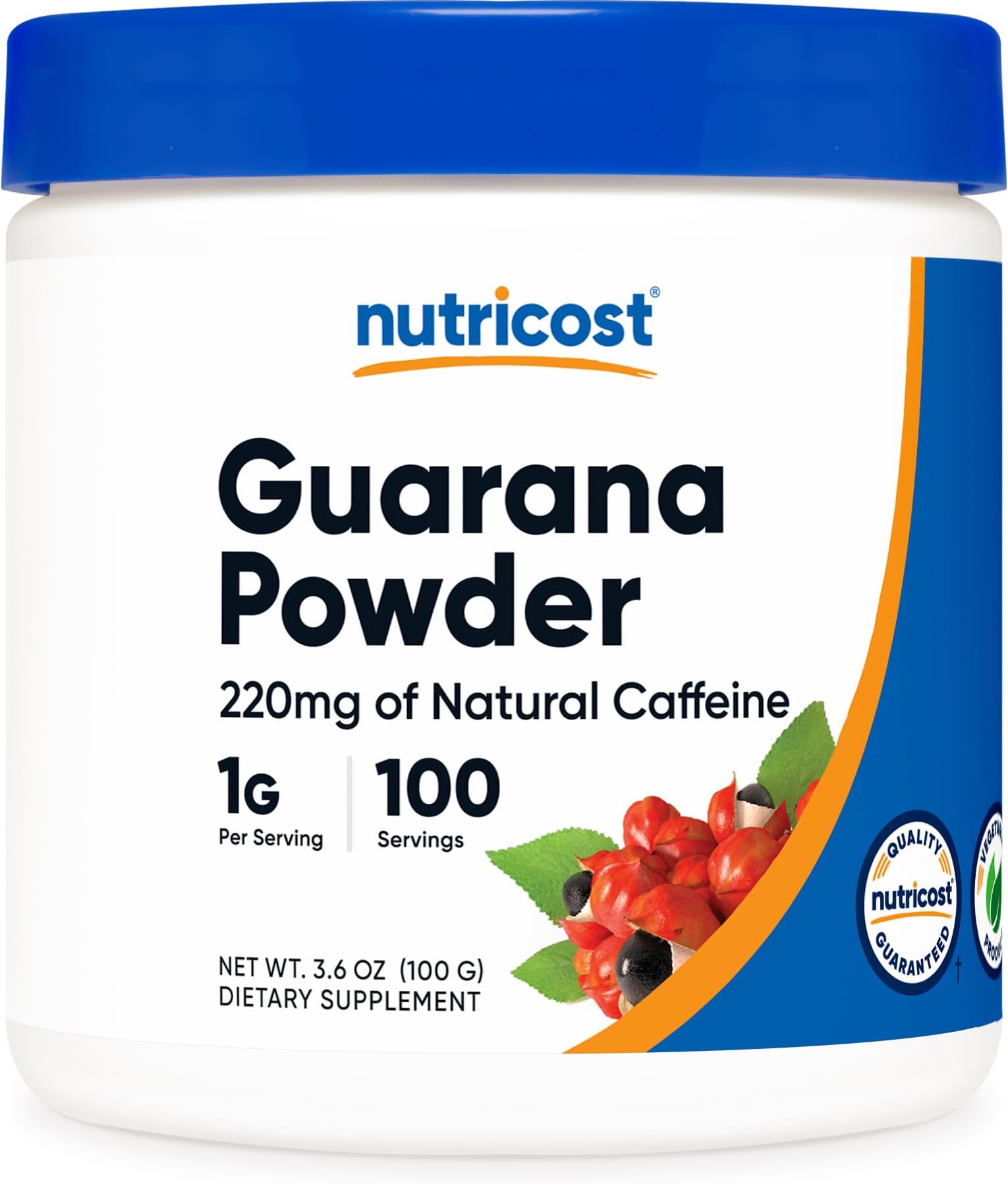 Nutricost Guarana Powder 100G