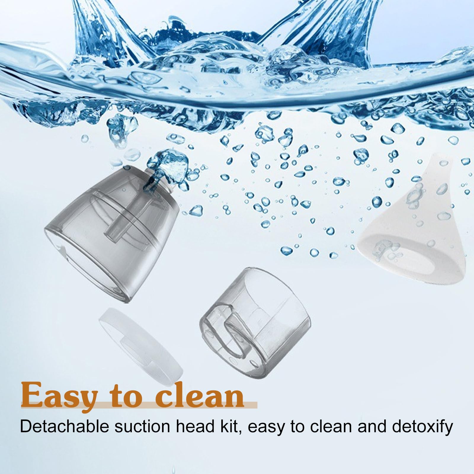PORFOYO Nasensauger Baby Elektrisch, Elektrischer Nasensauger Baby Staubsauger, Nasal Aspirator Baby, Nasensekretsauger, Anti Reflux, Nasenreiniger Wiederaufladbar für Neugeborene, Kleinkinder