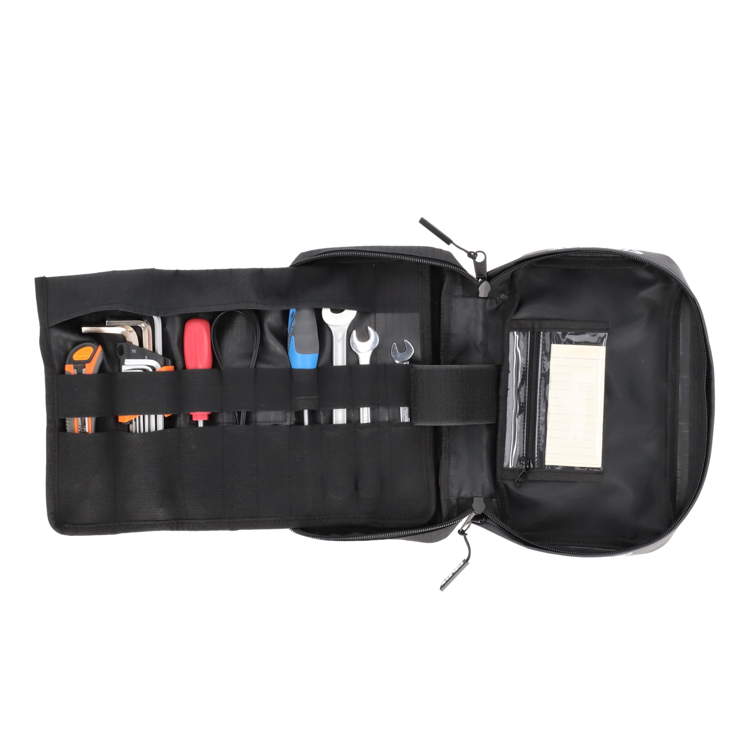 Generico BORSA ANTERIORE MOTO COMPATIBILE CON ACERBIS PORTA ATTREZZI LOGO NERO/BIANCO 0026161.315